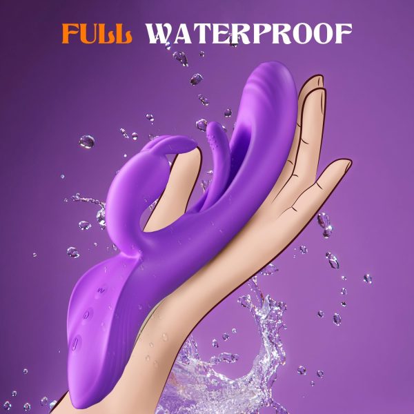 Thrusting Vibrator Dildo Sex Toys - MOOLIGIRL 5IN1 APP Control Women Adult Toys with Heating, 9×10 Modes Rabbit Vibrators for Clitoral G Spot Stimulation, Couples Female Rose Sex Toy for Vagina Anal - Image 22