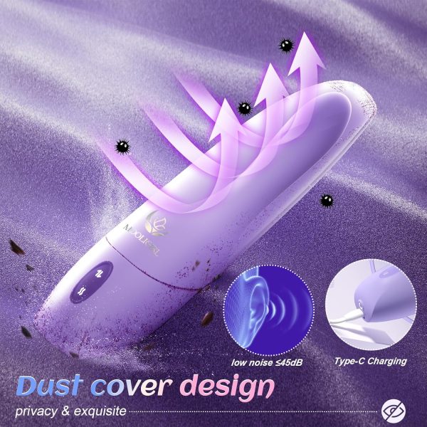 Thrusting Vibrator Adult Sex Toys for Women - 5IN1 Sex Machine with Heating & 10 Thrusting Vibrating Modes, App Control & Detachable Suction Base, G Spot Anal Dildo for Couples Female Men Pleasure - Image 8